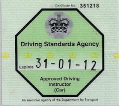 Approved Driving Instructor (ADI) badge