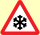 Risk of Ice sign